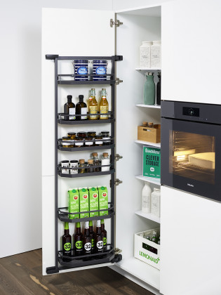 KES 003644 Tandem Side, potravinová skříň, Arena Style, 600/600, antracit