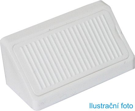 Úhelník spojovací plastový dvojitý transparent mléčný