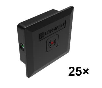 LEHMANN zámek Captura typ C1 kovová dvířka přední kryt průmysl