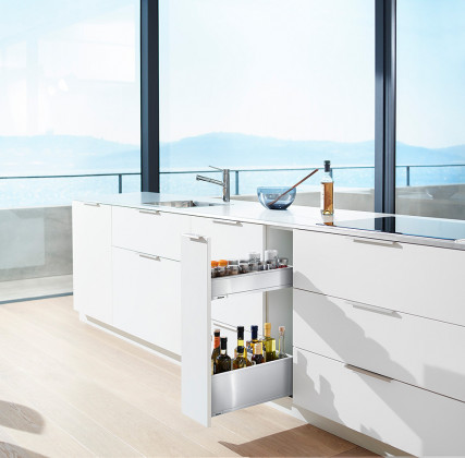 K-BLUM Space Twin Antaro, úzké skříňky, šedá