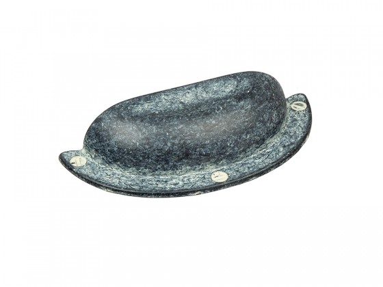 MARELLA DESIGN Úchytka Art Decó 64 blue washed