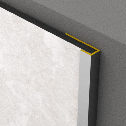 Rocko Tiles ukončovací profil "C" HNĚDÝ 2,8m