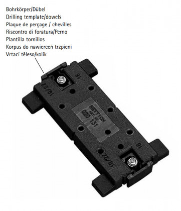 HETTICH 20131 DrillJig VB vrtací tělo pro kolíky