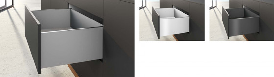 HETTICH sada AvanTech YOU zásuvka, 251/550mm, 30kg, Quadro, antracit, SiSy