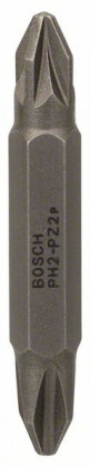 BOSCH 2607001743 Oboustranný bit PH2; PZ2; 45 mm