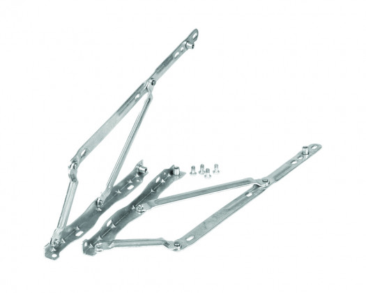 Postelové kování pro plynové písty zesílené (4mm)