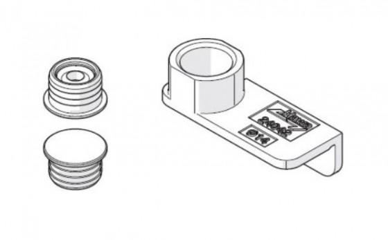 HAWA 24006 Folding Concepta 25 do pouzdra centrovací magnety