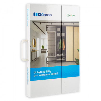 SEVROLL vzorník Úchytové lišty  - šanon