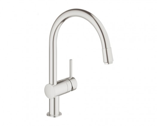 GROHE 32918DC0 Baterie Minta C-výpusť s vytahovacím perlátorem supersteel
