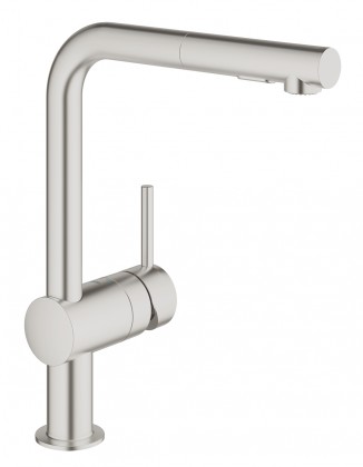 GROHE 30274DC0 Baterie MINTA L-výpusť supersteel