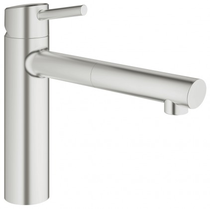 GROHE Baterie kuchyňská Concetto vytahovací perlátor supersteel 31129DC1