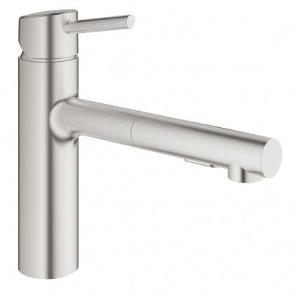 GROHE Baterie kuchyňská Concetto vytahovací sprcha supersteel 30273DC1