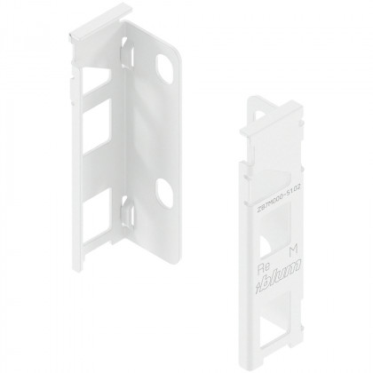 BLUM ZB7M000S Legrabox, držáky zad M, bílá
