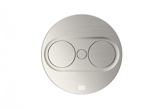 BACHMANN 946.004 el. zásuvka Twist 2 kruh, 1x 230V Schuko + USB A+C 22W, nerez