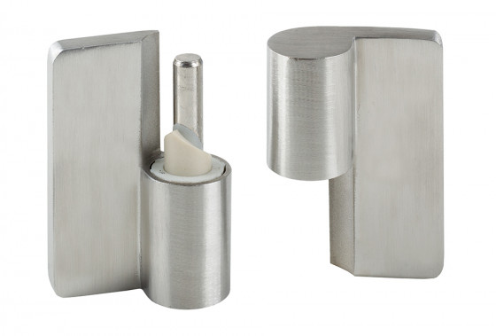 WC kabinky Závěs levý (šrouby) H70 12 mm