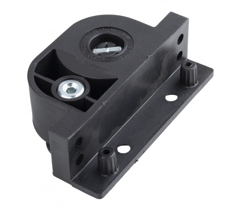 IF stavěcí noha s kolečkem KEY-F s piny levá