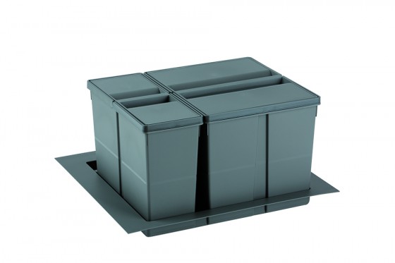 GOLLINUCCI Sorter 9XL System 600mm 1x26l+1x11l antracit