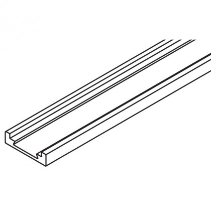 HAWA 23541 Folding Concepta 25 krycí profil 2620mm stříbrná