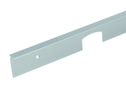 Spojovací lišta rohová/prodlužující pro pracovní desku 38 "0" radius L/P hliník