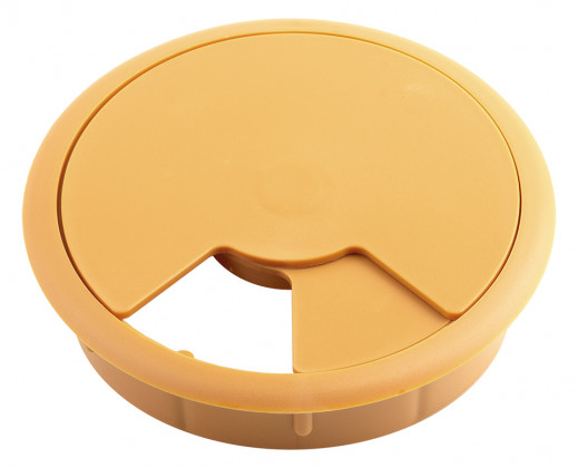 STRONG Průchodka plastová 80mm buk světlý