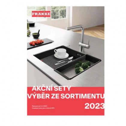 FRANKE brožura Akční sety/výběr ze sortimentu 2023 SK