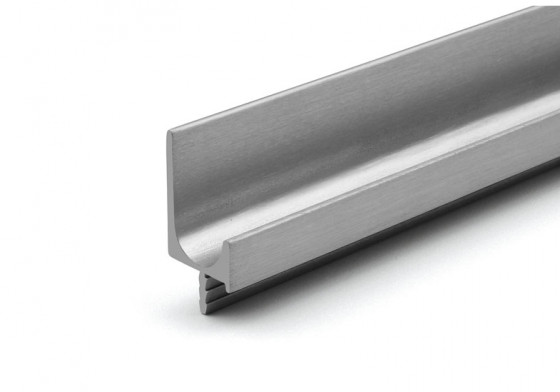 TULIP Narážecí úchytový profil Juvio 497 eloxovaný hliník