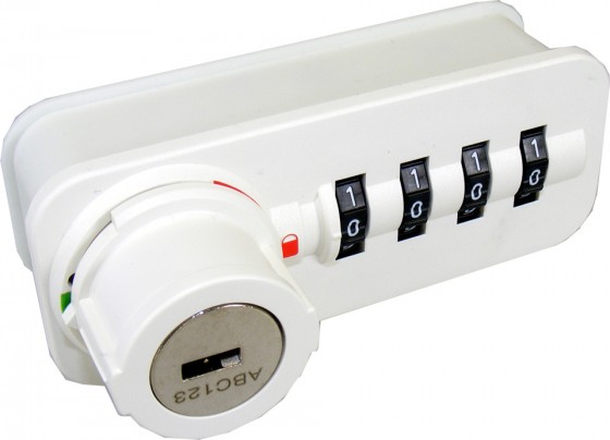 LEHMANN Zámek číselný Free 58.01 pravý Z-1 16-18 bílý