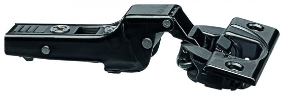 BLUM 71B9650 polonaložený, silné dveře, tlumený, vrut 95° Onyx