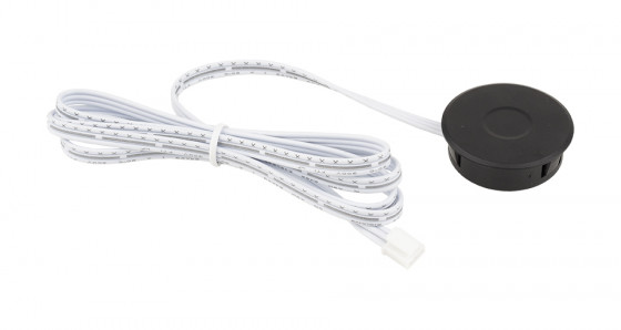 StrongLumio vypínač/stmívač - nízká hloubka - 12/24V - 3PIN černá