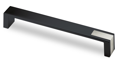 HETTICH 9207481 úchytka INTRA 204/192 mm černá matná/Imitace nerezi