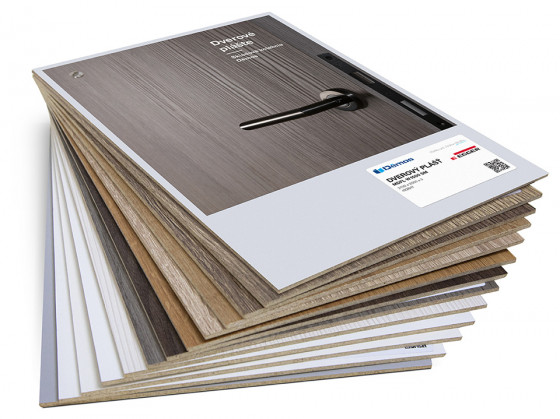 Vzorník Egger dveřní pláště - SK skladová kolekce 2023