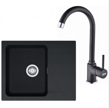 FRANKE Set T29Č OID 611-62 černá + FP 9000.071 onyx