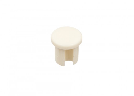 StrongBox záslepka, kulatý reling, bílá