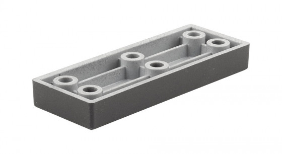 StrongLegs nábytková noha FP007 10mm černá matná