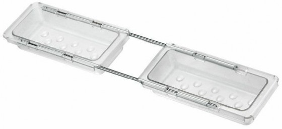 VIBO AVP10T, miska transparentní do šatního rámu