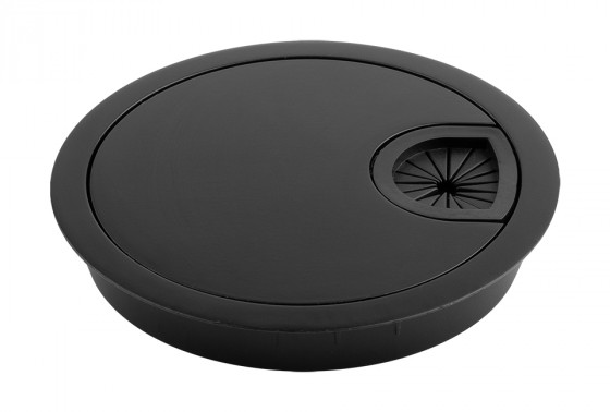 STRONG Průchodka kovová 80mm černá