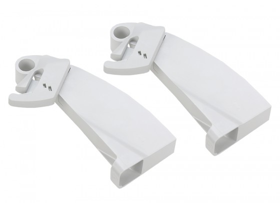 KES 234642 LeMans II, tlumič, levý, bílá - 2ks