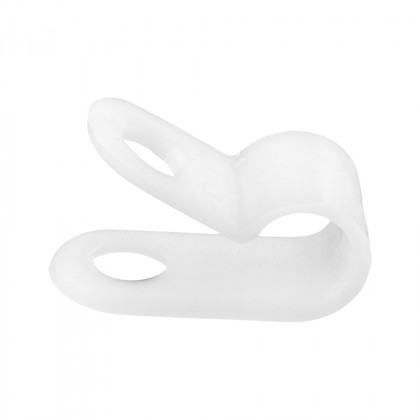 Kabelový držák mini bílá