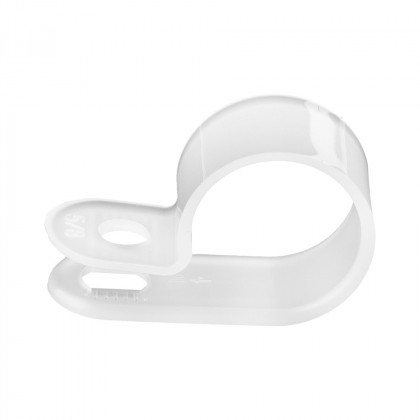 Kabelový držák midi bílá