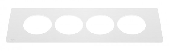 LEGRAND DisqIn rámeček, 8 modulů, bílá