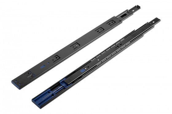 StrongBall S3 kuličkový celovýsuv, 600mm/25kg, s tlumením, černá