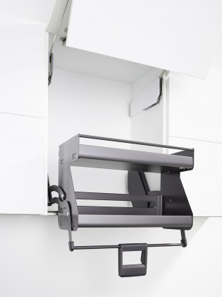 KES 021712 iMove, set s dvěma policemi, 600mm, antracit