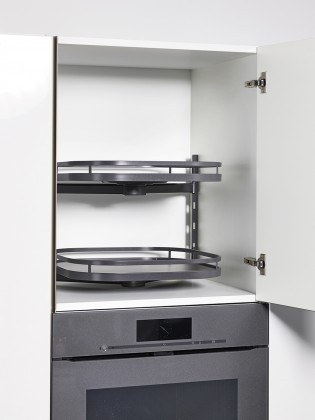 KES 235253 TurnMotion II, otočná police, antracit