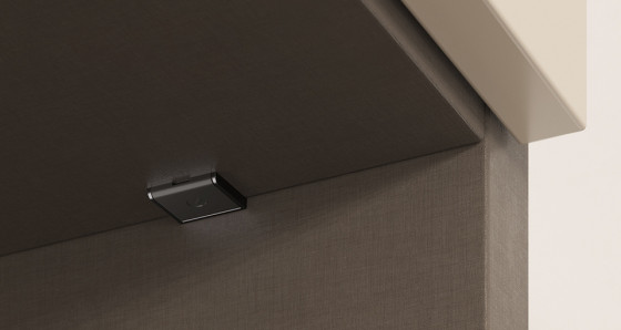 K-IF Podpěra pro dřevěné police PK2 PRO 18/19mm černá nikl/antracit