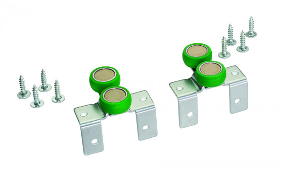 SEVROLL 05690 GM 18 horní vozík bezrámový asymetrický - 2ks