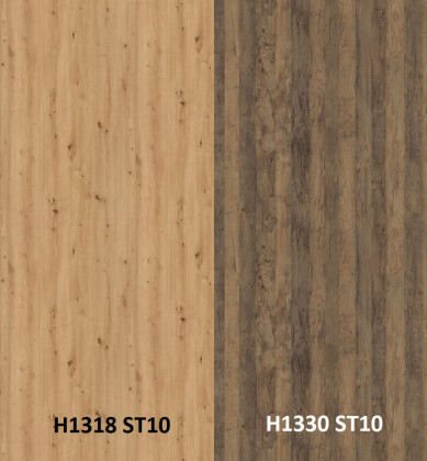 Zástěna H1318 ST10/H1330 ST10 4100/640/9,2