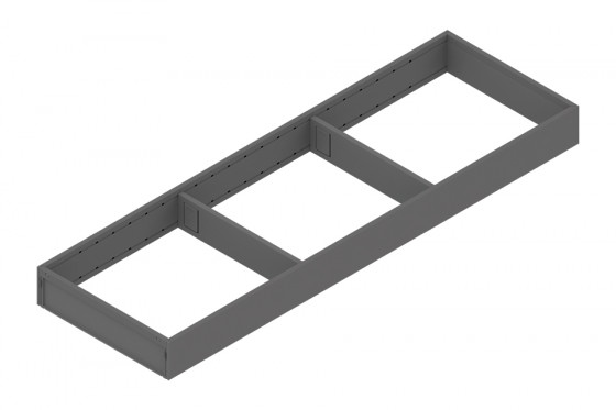 BLUM ZC7S650RS2 Ambia-line rámeček pro LBX/MVX, NL=650/Š=200 Orion šedá OG-M