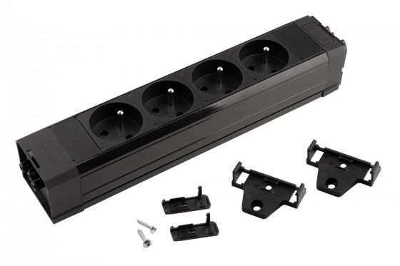 VersaTek Basic elektrická zásuvka 4x 230V Francouzská