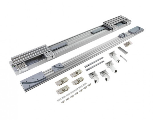 SEVROLL 04392 Harmony sada kování pro dvoje dveře 2900mm, 18 - 45mm, 60 kg