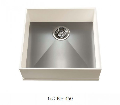 GETACORE dřez GC-KE-450 GCV239 Marmo Piave s přepadem